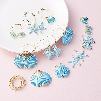 DIY Earring Making DIY-X0098-68C-1