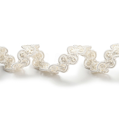 Polyester Wavy Lace Trim OCOR-K007-03B-1