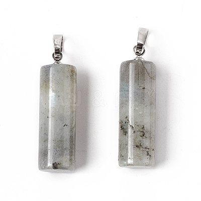 Natural Labradorite Pendants G-E135-02P-08-1