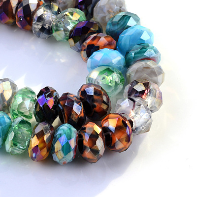 Glass European Beads X-GDA010-M-1