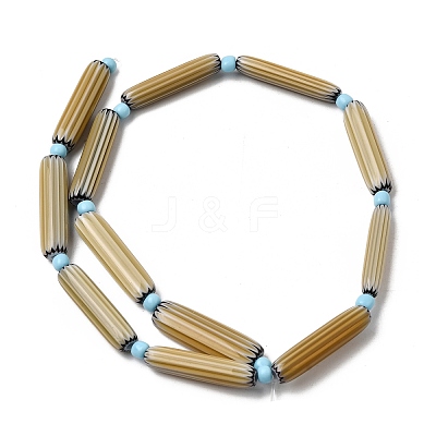Handmade Lampwork Chevron Beads LS-LAMP-Z019-01-05-1