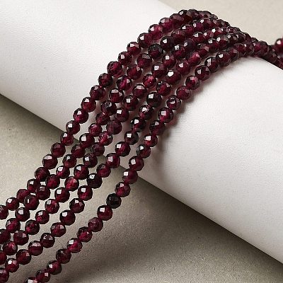 Natural Garnet Beads Strands G-I341-09B-01-1