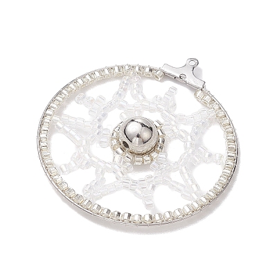 Glass Pendants PALLOY-MZ00229-02-1