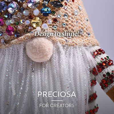 Preciosa® MAXIMA Crystal No Hotfix Flatback Stones Y-PRC-NSS10-00030-237-1