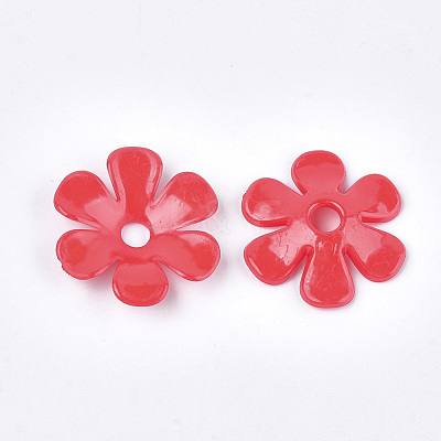 Opaque AS Plastic Bead Caps MACR-S365-06A-1
