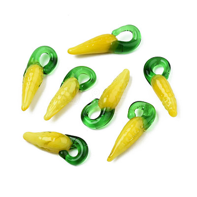 Handmade Lampwork Pendants X-LAMP-S188-15-1