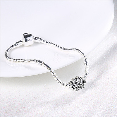 Zinc Alloy European Beads MPDL-AA00001-007-1