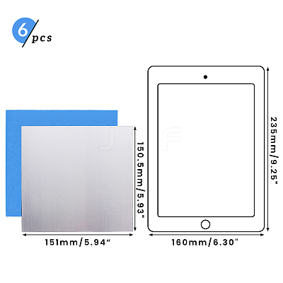Square Aluminum Sheets TOOL-PH0017-19A-1