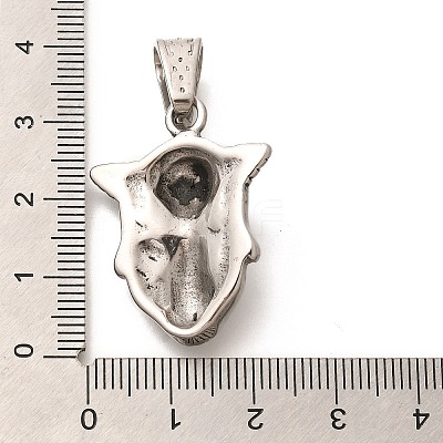 304 Stainless Steel Pendants STAS-Z110-48G-AS-1