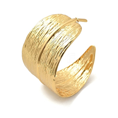 304 Stainless Steel Cuff Bangles for Women BJEW-Z096-02G-1