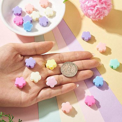 Acrylic European Beads MACR-TAC0001-28C-1