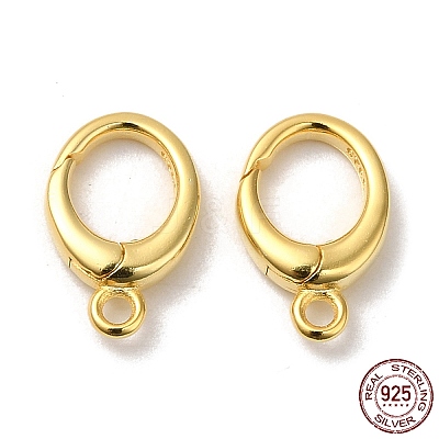 925 Sterling Silver Twister Clasp STER-D006-14G-1