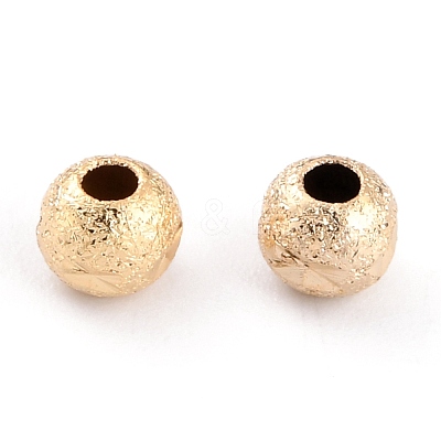 Brass Spacer Beads KK-O133-205-G-1