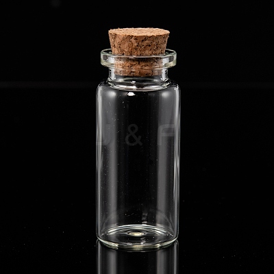 Glass Jar Bead Containers X-CON-Q005-1