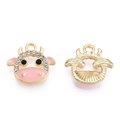 Eco-Friendly Zinc Alloy Charms FIND-N048-039C-NR-1