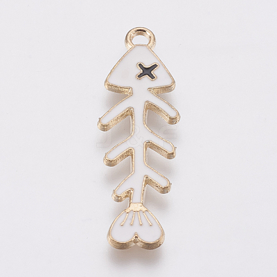 Zinc Alloy Enamel Pendants PALLOY-I124-20G-C-1