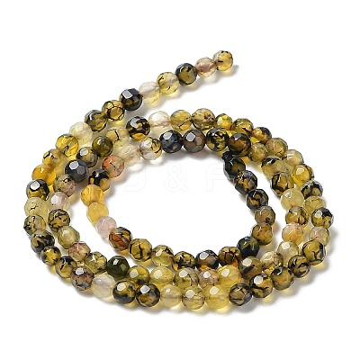 Natural Agate Beads Strands G-Q1000-02C-1