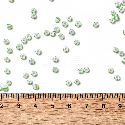 6/0 Opaque Colours Seep Glass Seed Beads X-SEED-F003-04A-06-1