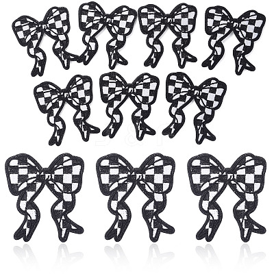 8Pcs Polyester Clothing Patches DIY-TA0015-30A-1