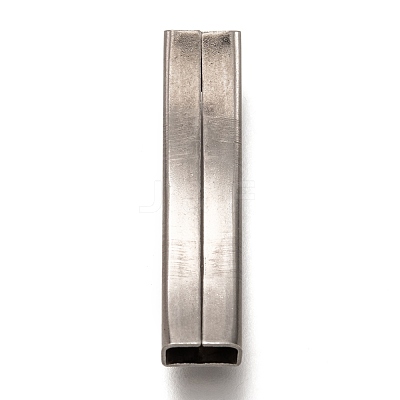 Non-Tarnish 304 Stainless Steel Slide Charms STAS-Z025-13P-1