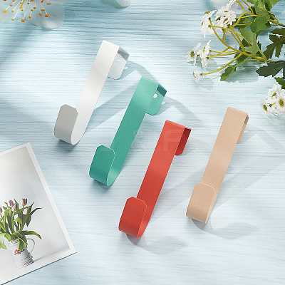 8Pcs 4 Colors Over The Door Hook AJEW-NB0002-18-1
