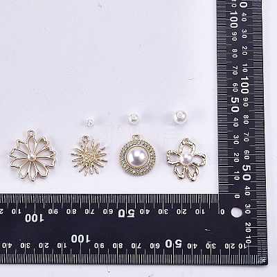 DIY Imitation Pendant Necklace Making Kit DIY-SZ0009-24-1