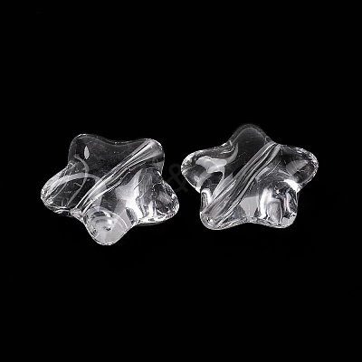 Transparent Acrylic Beads OACR-M011-03-1