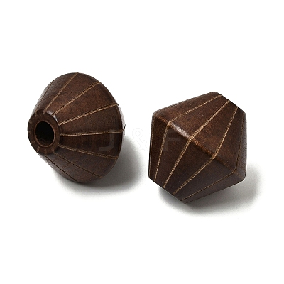 Wood European Beads WOOD-A026-10-1