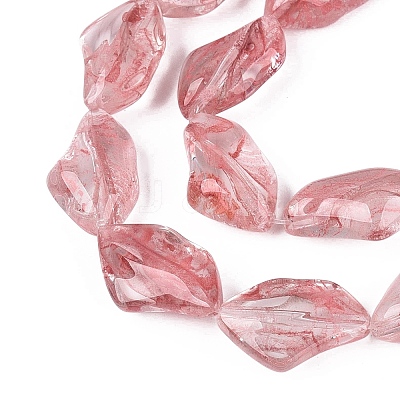 Handmade Lampwork Beads Strands LA-N046-02I-1