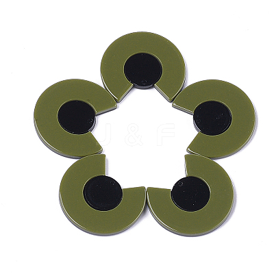 Cellulose Acetate(Resin) Pendants KY-S158-36B-1