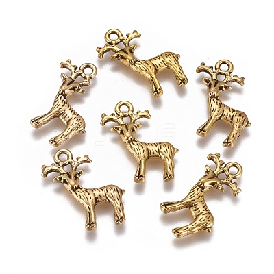Tibetan Style Alloy Pendant GLF11052Y-1