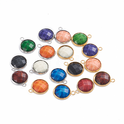Resin Pendants RESI-L032-F-1