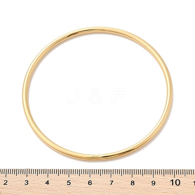 7Pcs PVD Vacuum Plating 201 Stainless Steel Plain Bangle Sets for Women BJEW-L664-022C-G02-1