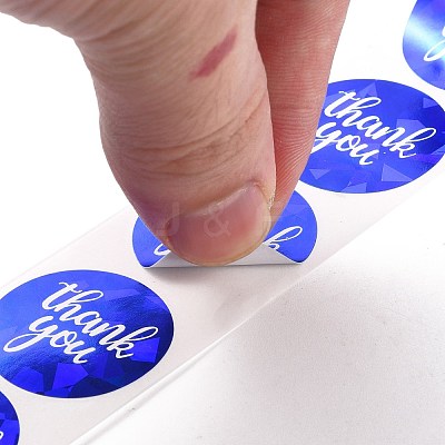 Thank you Stickers Roll DIY-B045-16B-1