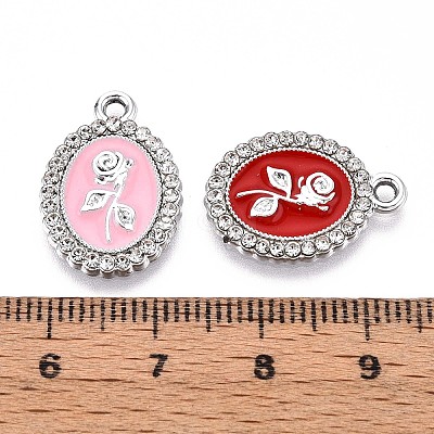 Alloy Enamel Pendants ENAM-T020-112P-1