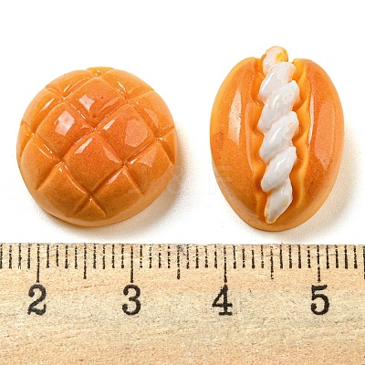 Opaque Resin Imitation Food Decoden Cabochons CRES-H002-01C-1