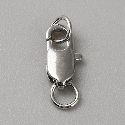 Brass Lobster Claw Clasps LS-FIND-WH0110-859B-P-1