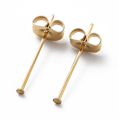 Ion Plating(IP) 304 Stainless Steel Flat Head Pins STAS-I315-D01-G-1