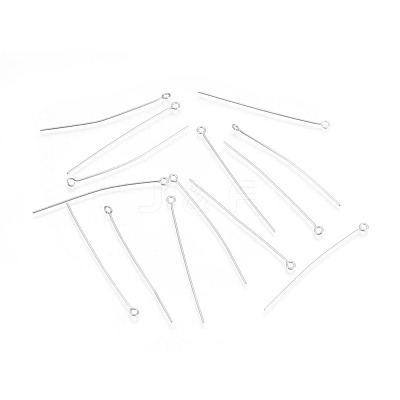 Tarnish Resistant 304 Stainless Steel Eye Pins STAS-O101-67P-1