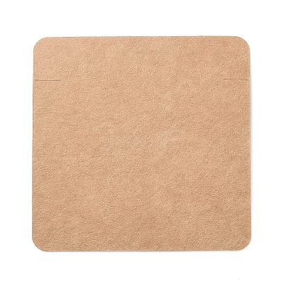 Blank Kraft Paper Bracelets Display Cards LS-X-CDIS-G005-03-1