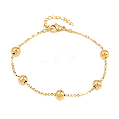 304 Stainless Steel Satellite Chain Bracelets BJEW-D458-01G-1