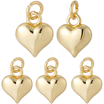 10Pcs Rack Plating Brass Pendants KK-BBC0017-06-1