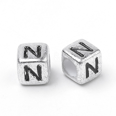 Plated Acrylic Beads PB43C9308-N-1