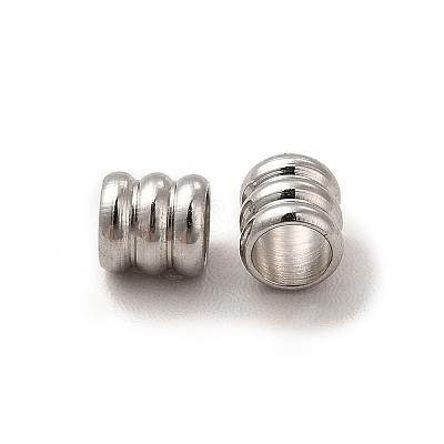 Non-Tarnish 201 Stainless Steel Beads STAS-M089-12P-1