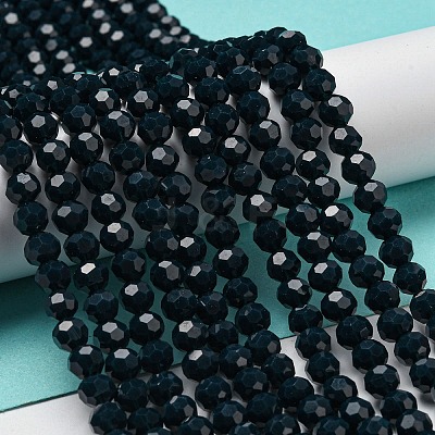 Opaque Glass Beads Stands X-EGLA-A035-P6mm-D35-1