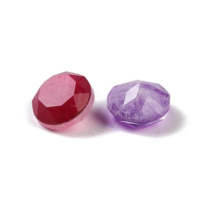 Glass Rhinestone Cabochons GLAA-A013-05M-1