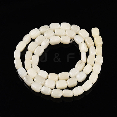 Natural White African Opal Beads Strands G-N346-04A-10-1