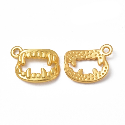 Rack Plating Alloy Pendants PALLOY-I215-23G-1
