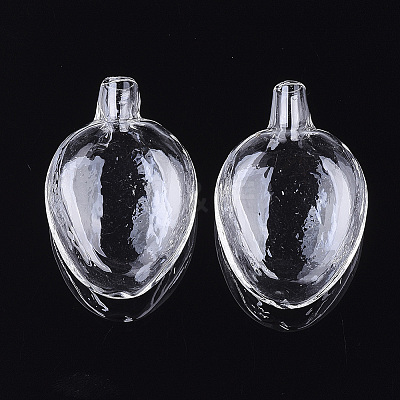 Handmade One Hole Blown Glass Bottles BLOW-T001-18-1