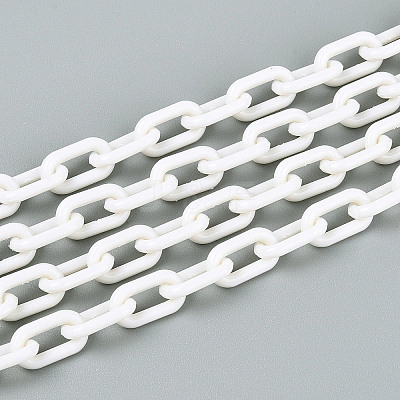 Opaque Acrylic Cable Chains SACR-N010-002L-1